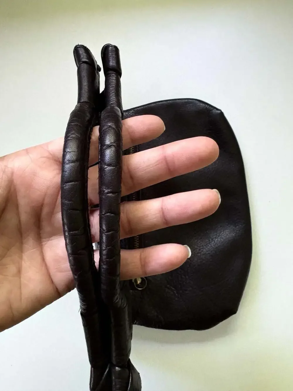 Foley + Corinna Disco City Black Leather Mini Crossbody Bag